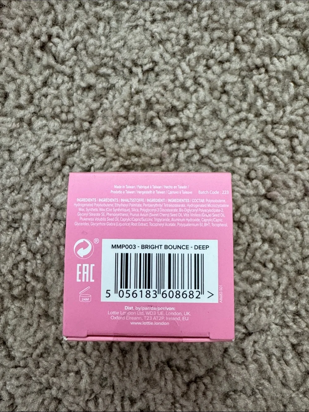 Lottie London Bright Bounce Undereye Brightening Corrector - Light